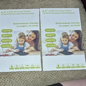 LCD Writing Tablet 8.5" X 2